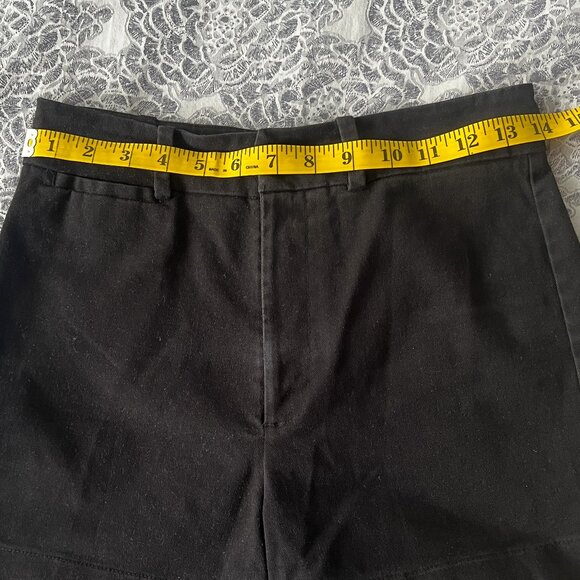 Frank and Oak Josephine High-Waisted Shorts in Black - Picture 8 of 10